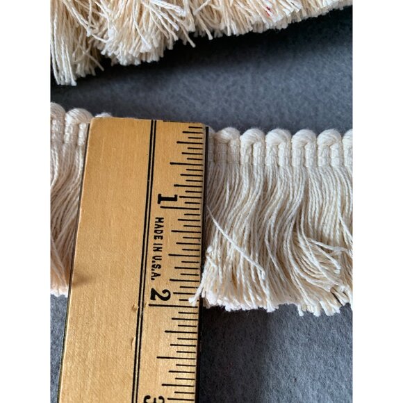 Simplicity Beige Fringe Trim 2" width 4 yards - Picture 2 of 7